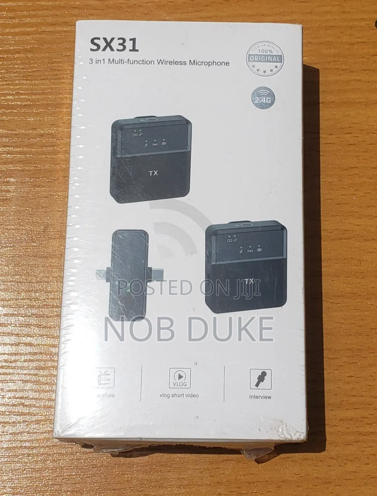Sx31 Dual Noise Cancelling Wireless Microphone