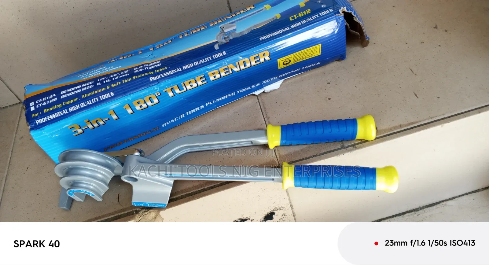 3in1 3/8, 1/2, 1/4 Pipe Bender