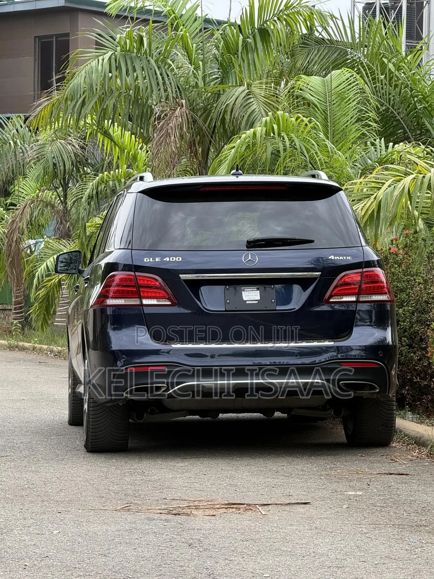 Mercedes-Benz GLE-Class GLE 400 4MATIC 2017 Blue
