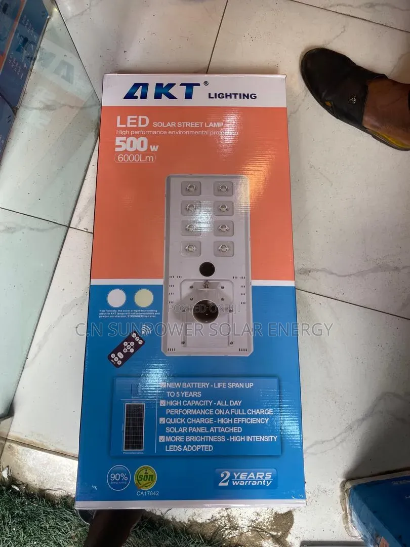500w Akt Led Solar Street Light