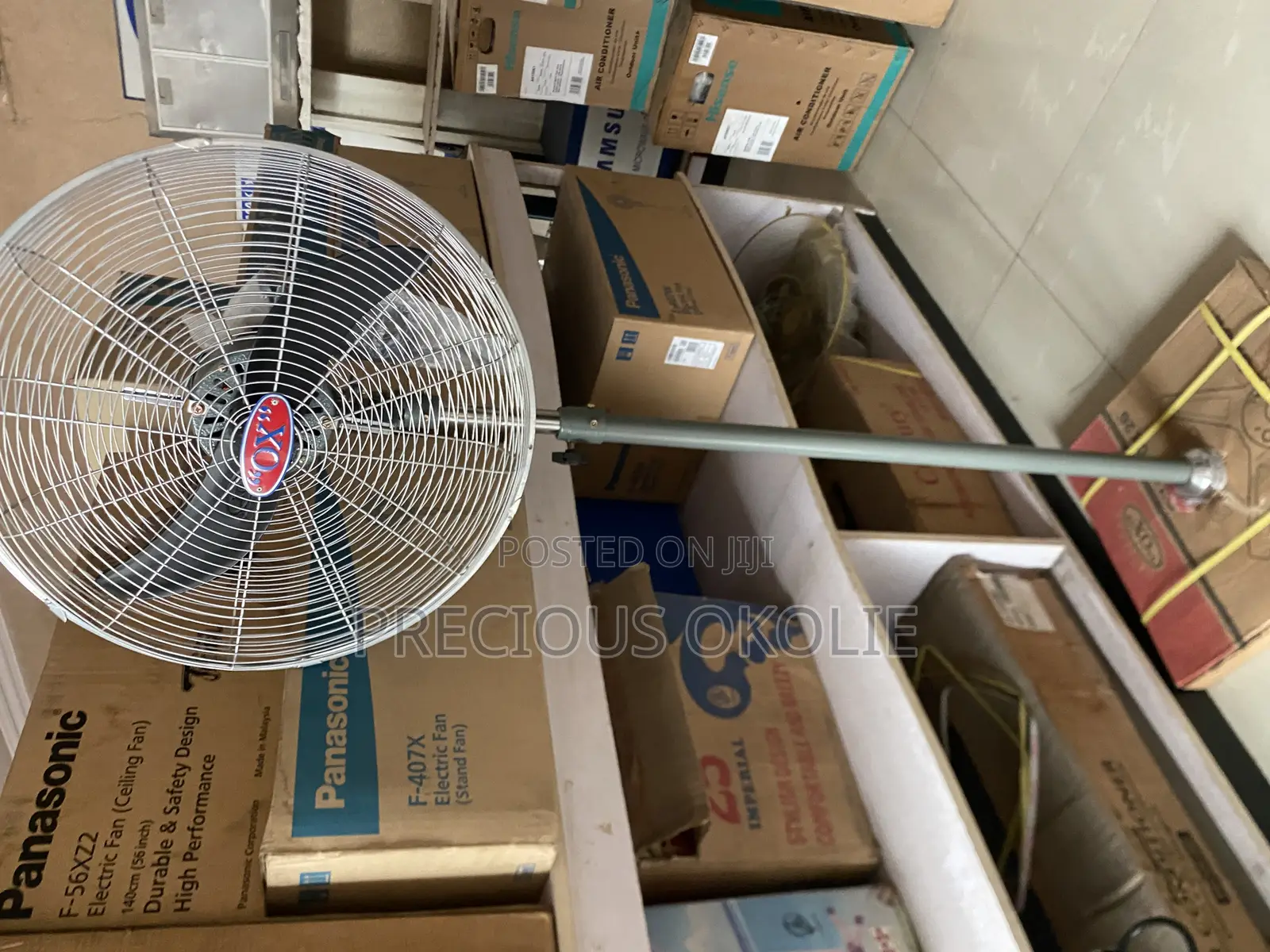 20 Inch Ox Industrial Standing Fan