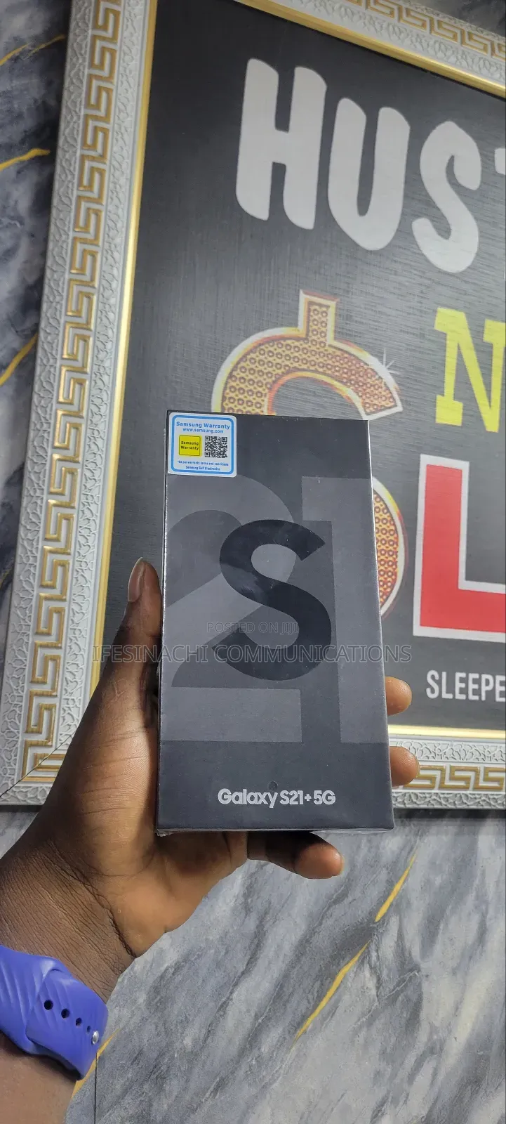 New Samsung Galaxy S21+ 5G 128 GB Black