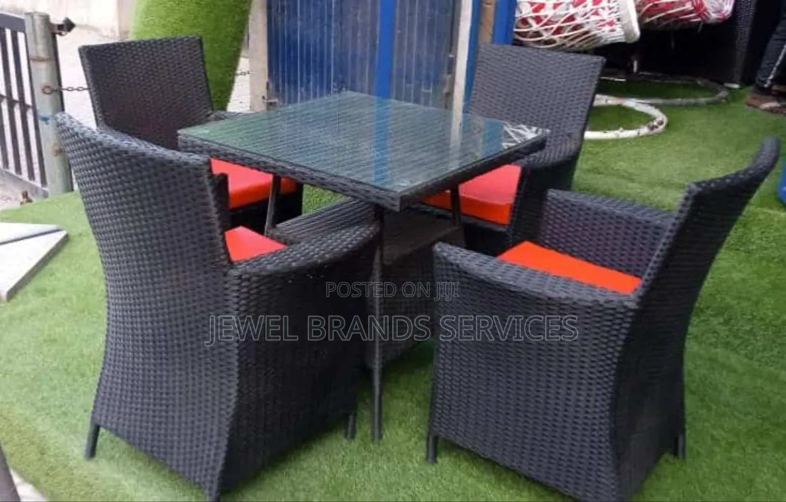 Rattan Outdoor Table With Chairs