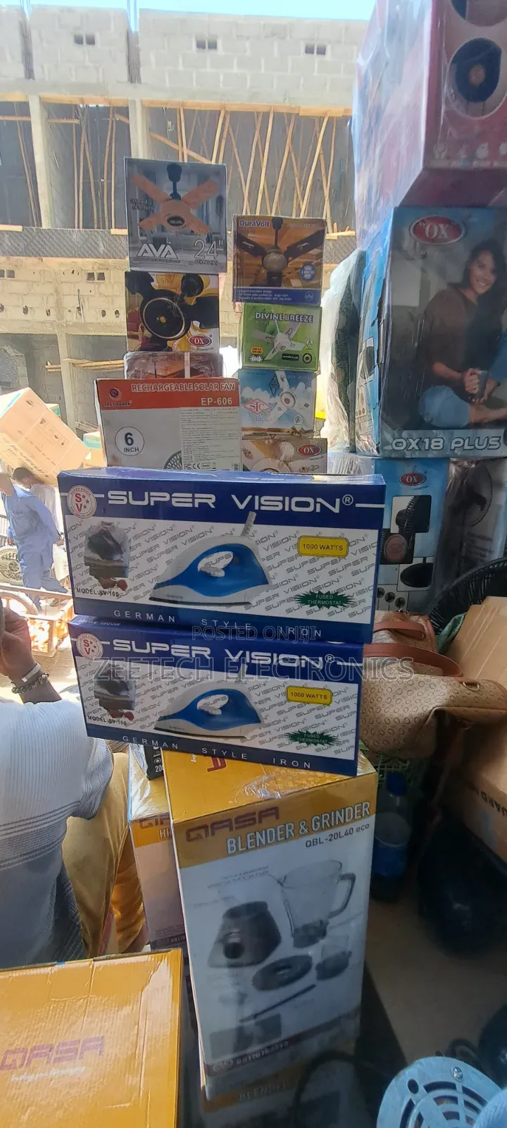 Super Vision Sv-100 Electric Dry Iron