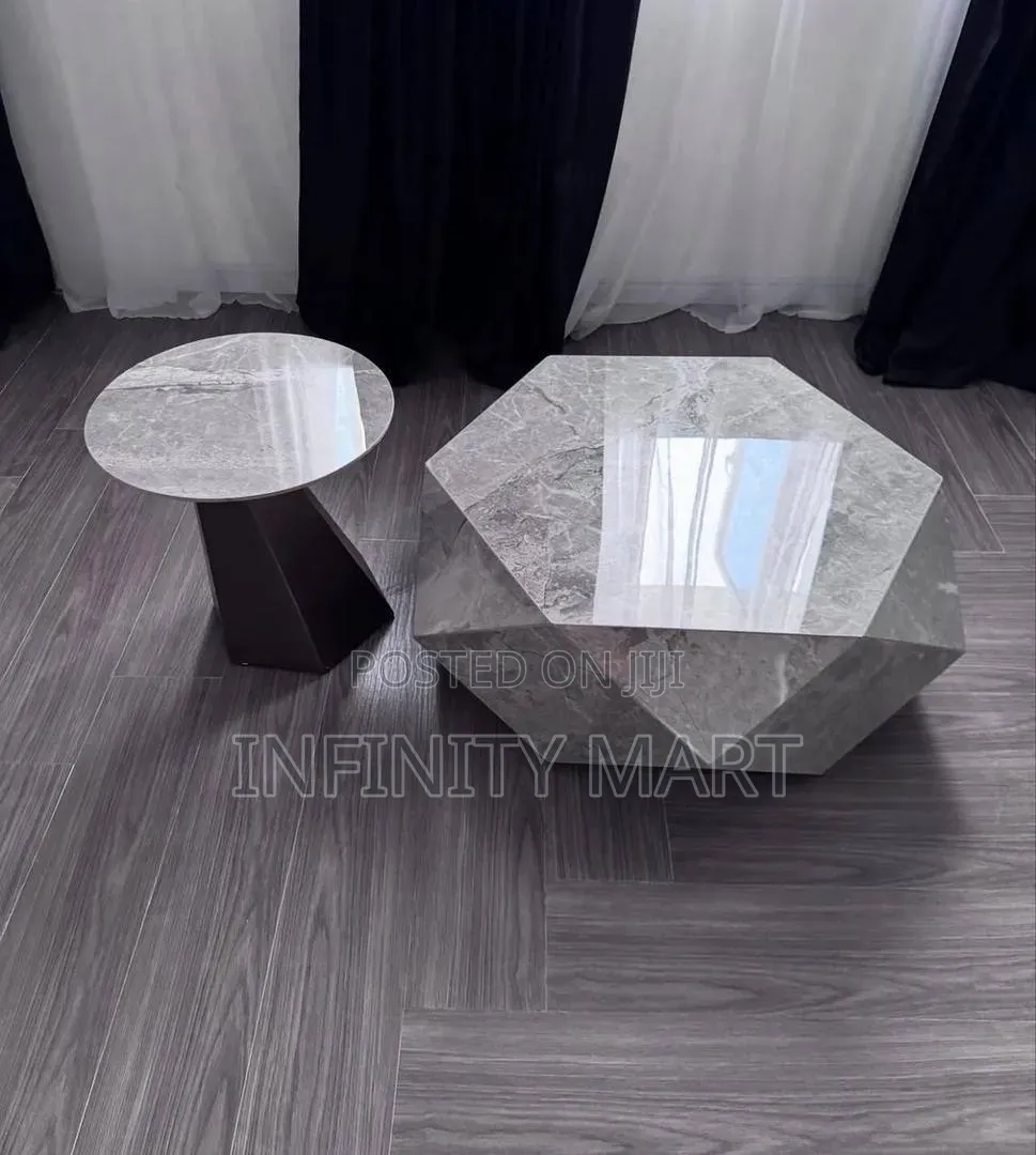 2 in 1 New Modern Marble Table