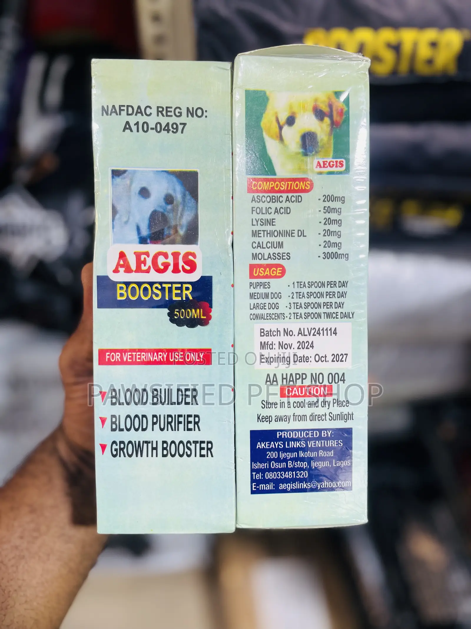 Aegis Booster Tonic