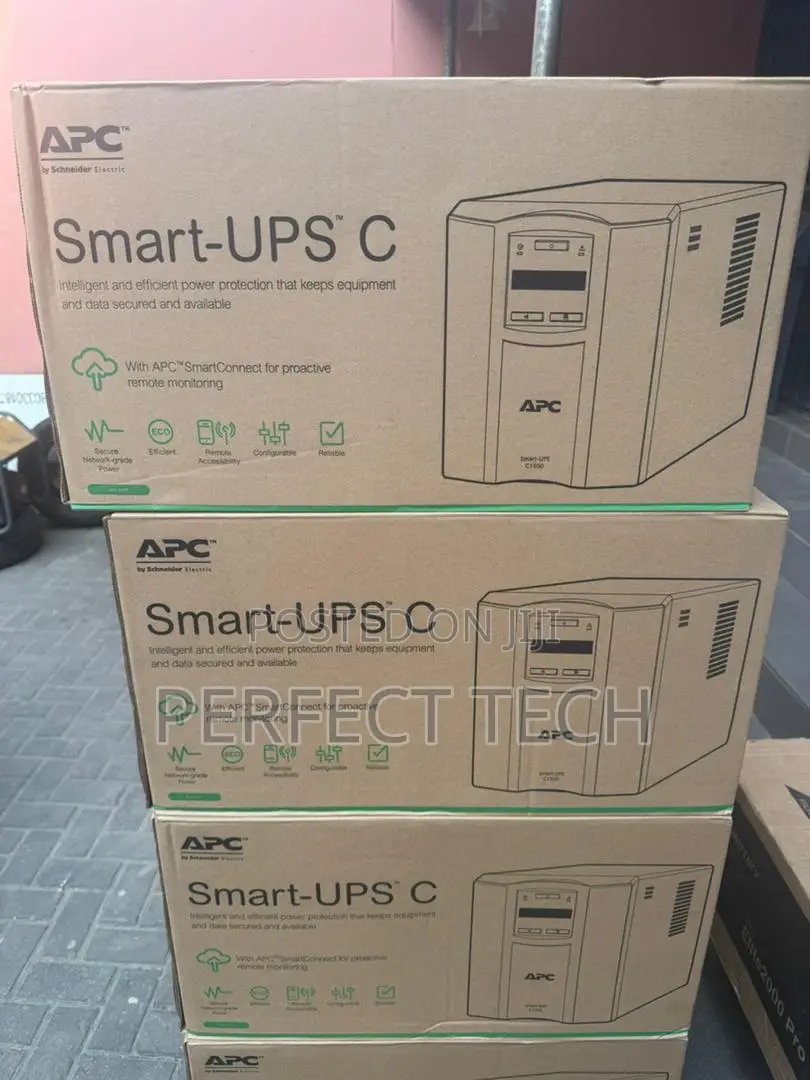 Apc Smart-Ups C, Line Interactive, 1500va, Tower,