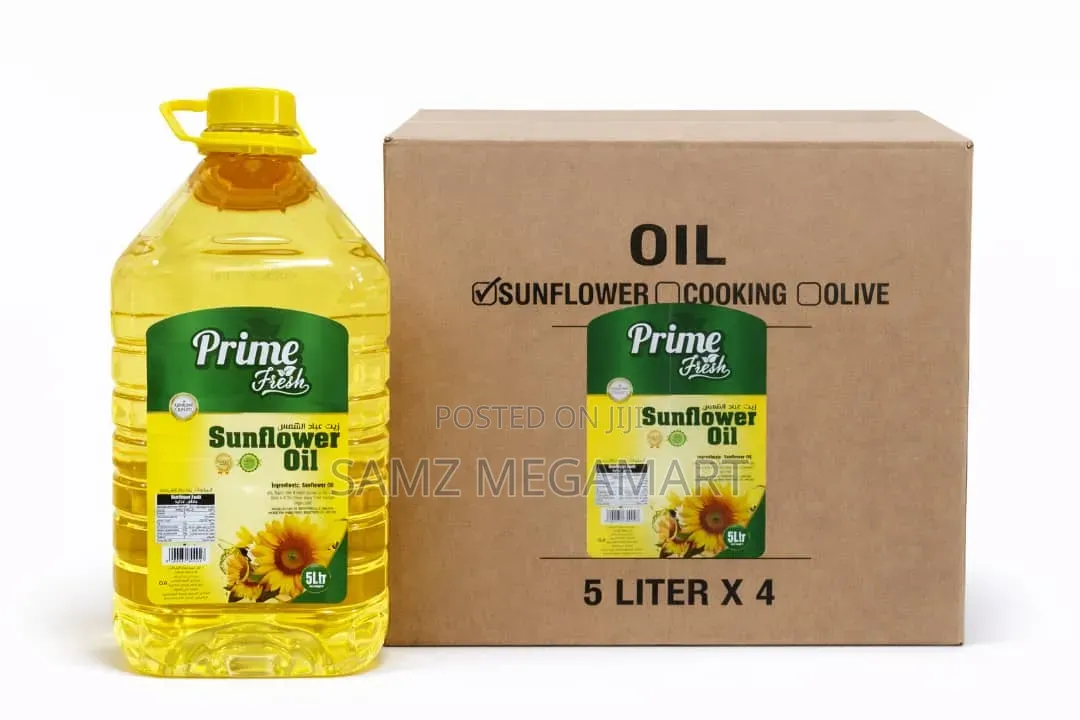 Prime Fresh Sunflower Oil 4x5ltr