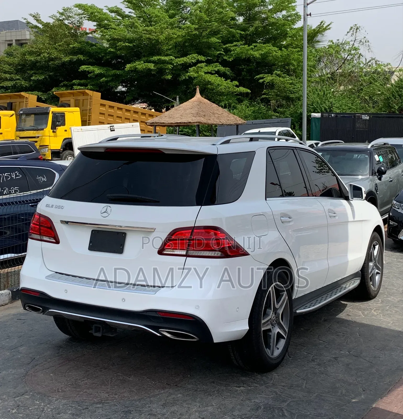Mercedes-Benz GLE-Class 2017 White