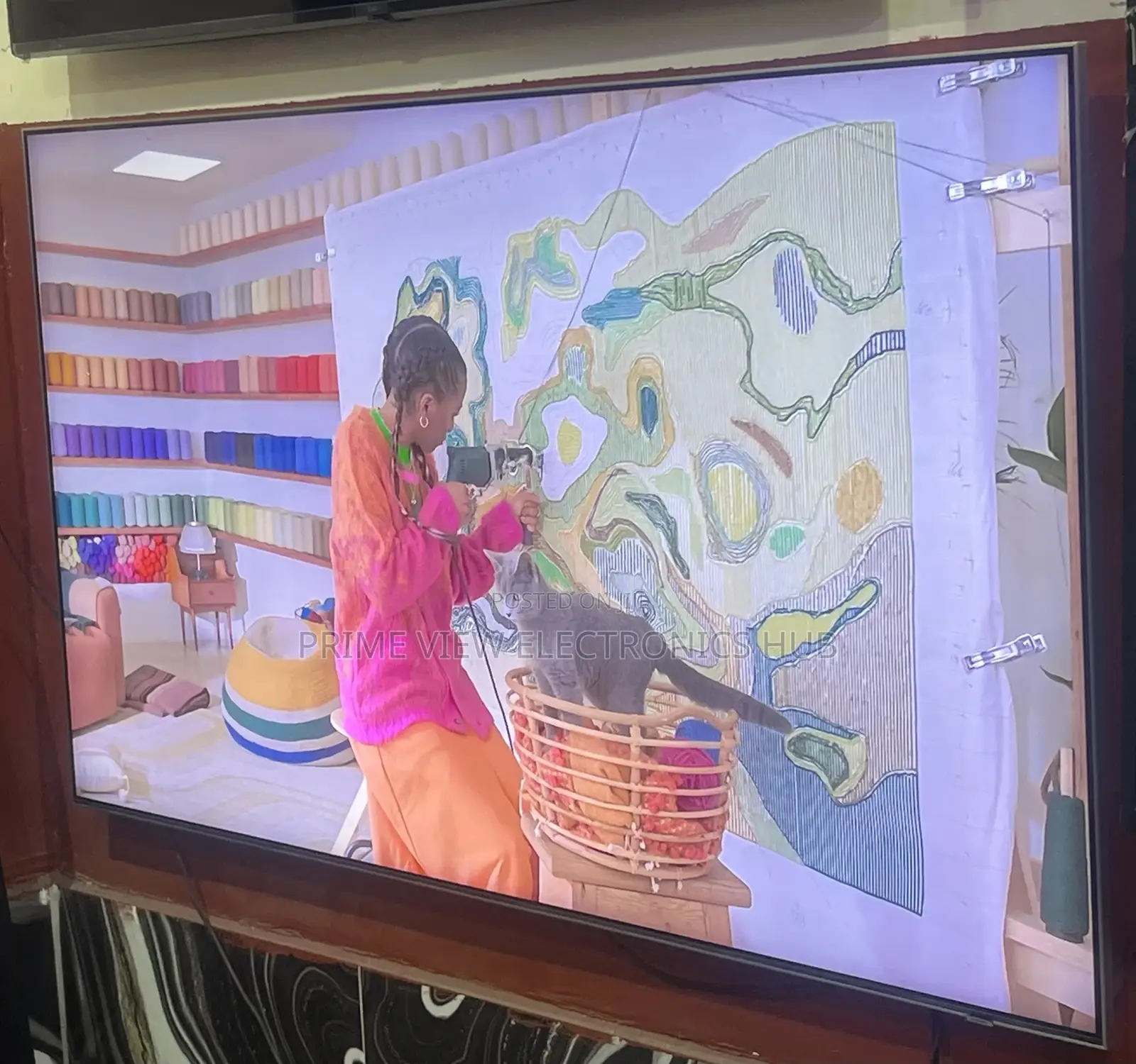 Samsung Neo Qled Smart Tv Sharp, Clean Premium