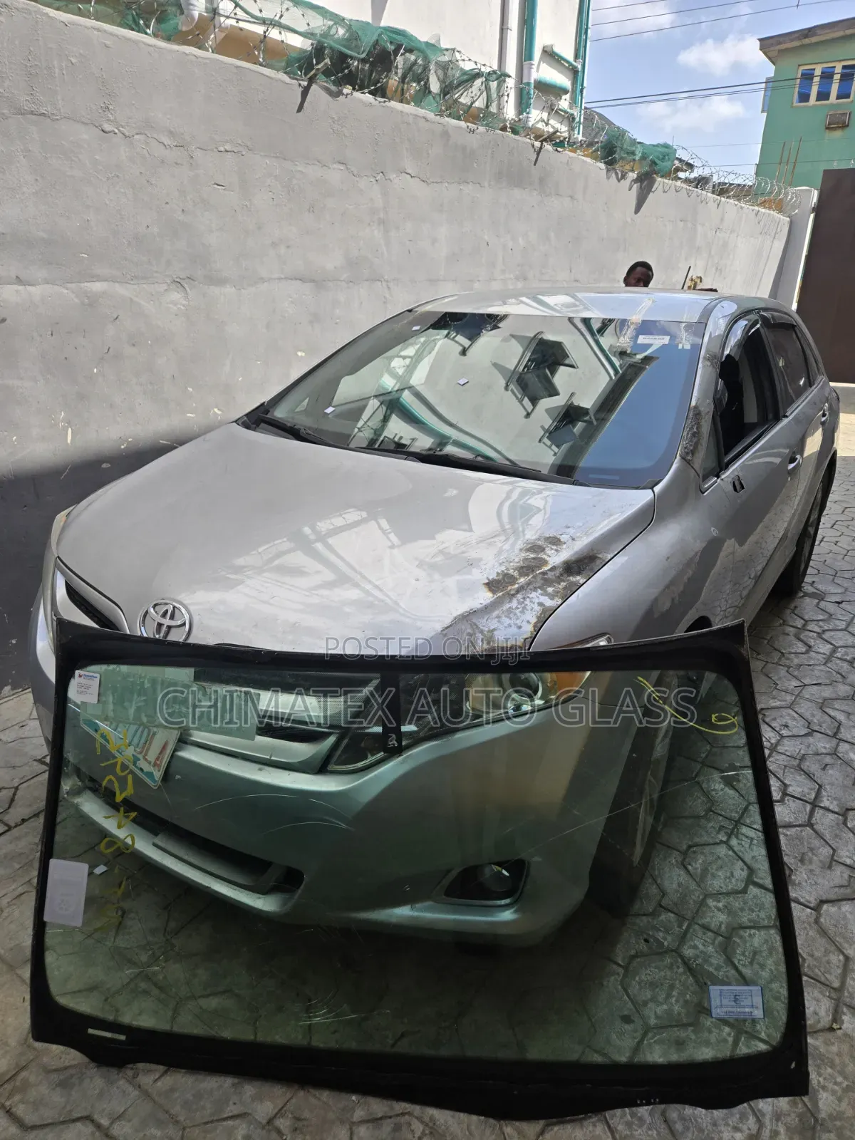 Toyota Venzer 2010 Windscreen Glass Available Installed at Chimatex