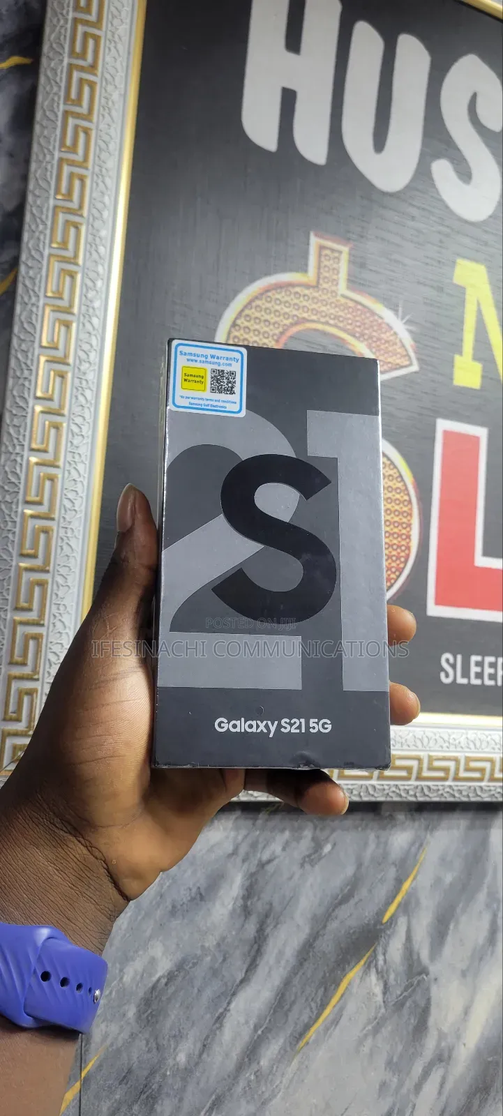 New Samsung Galaxy S21 5G 128 GB Black