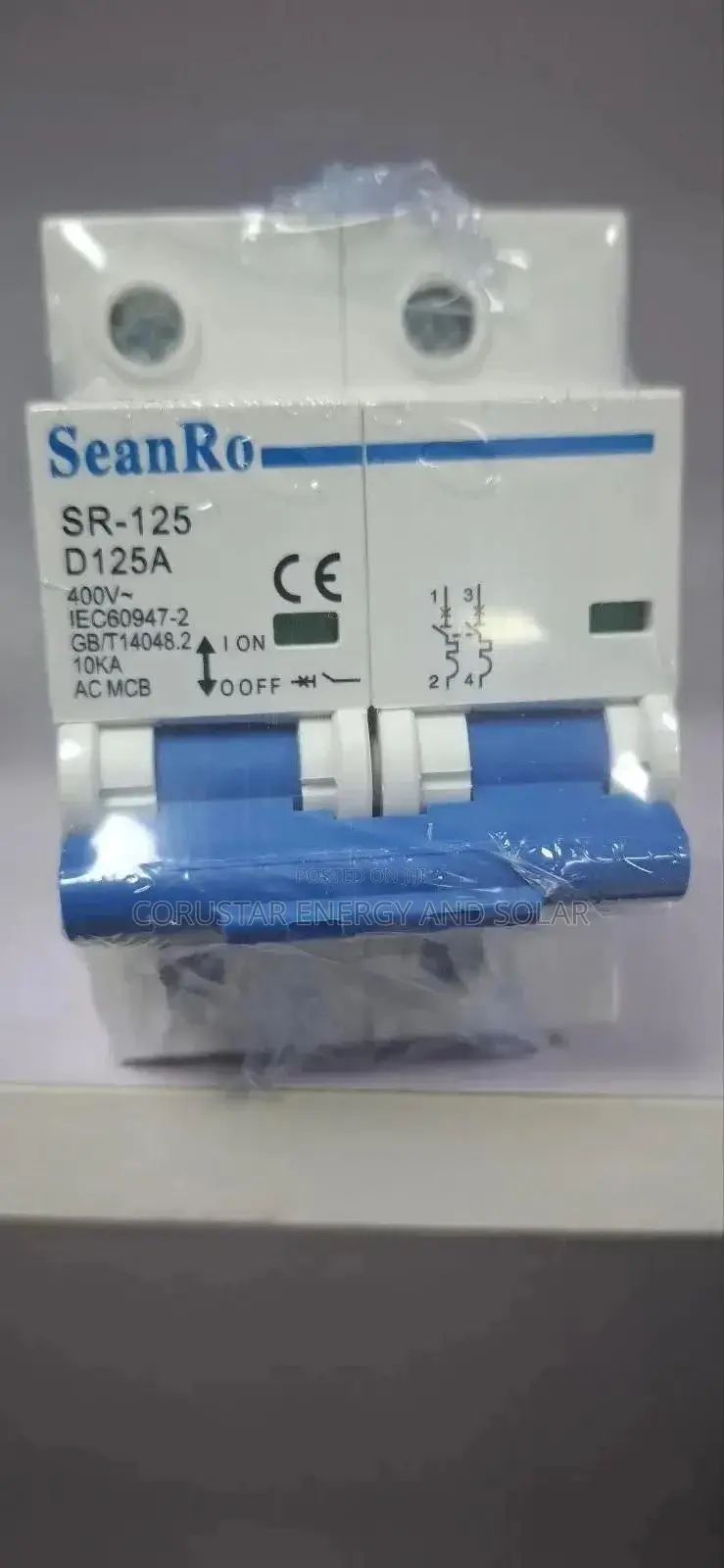 125a MCB 2pole Ac Breaker (Seanro)