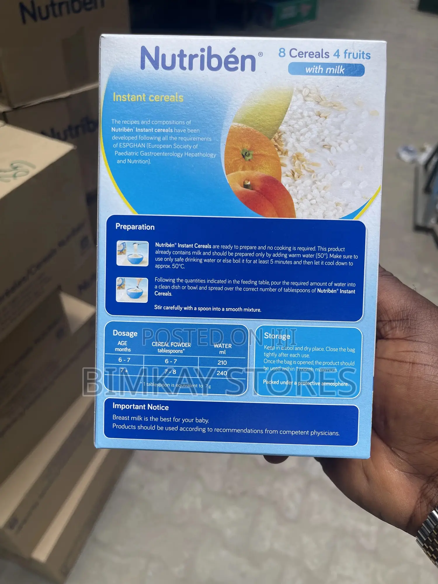 Nutriben 8 Cereals for 6 to 24 Months
