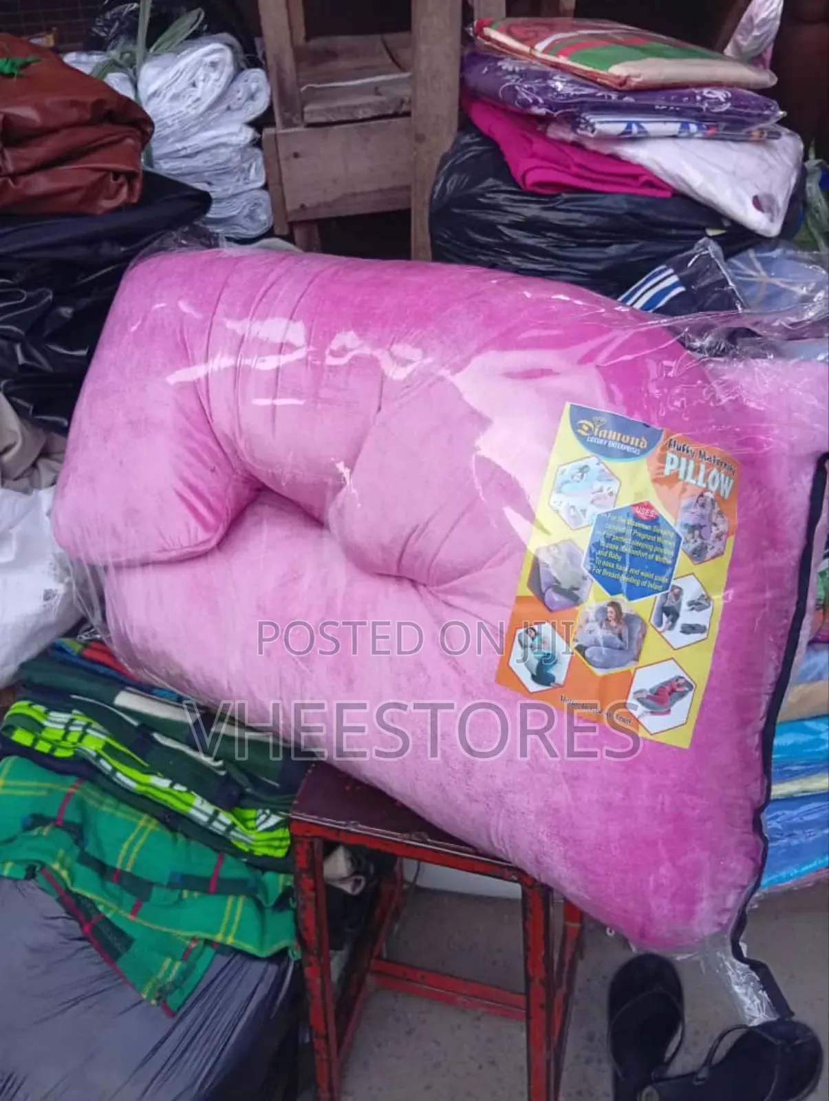 Soft Pregnancy Pillow (Extra Support for Pregnant and Nursing Mothers)
