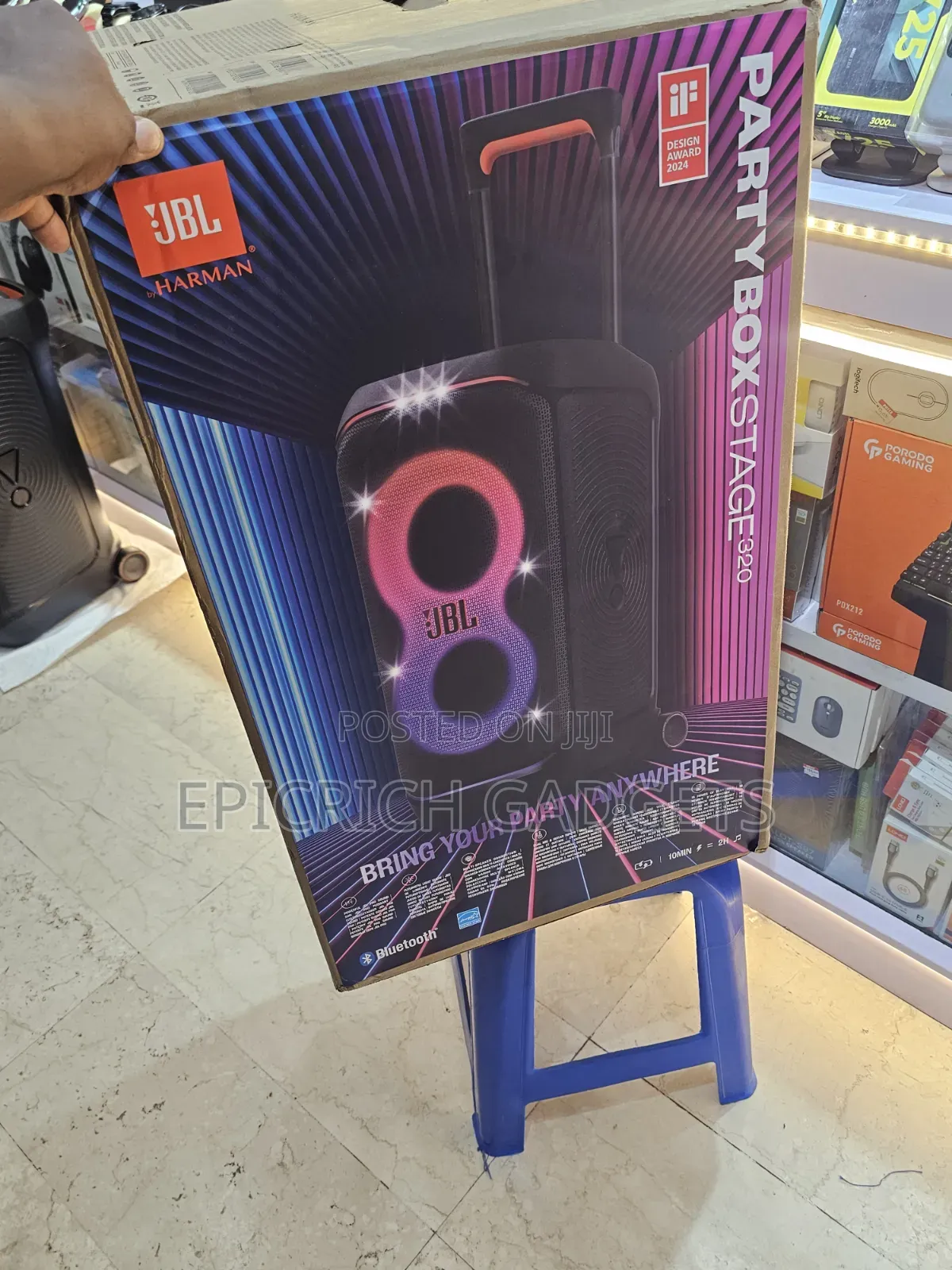 JBL Partybox Stage 320 Wireless Party Speaker