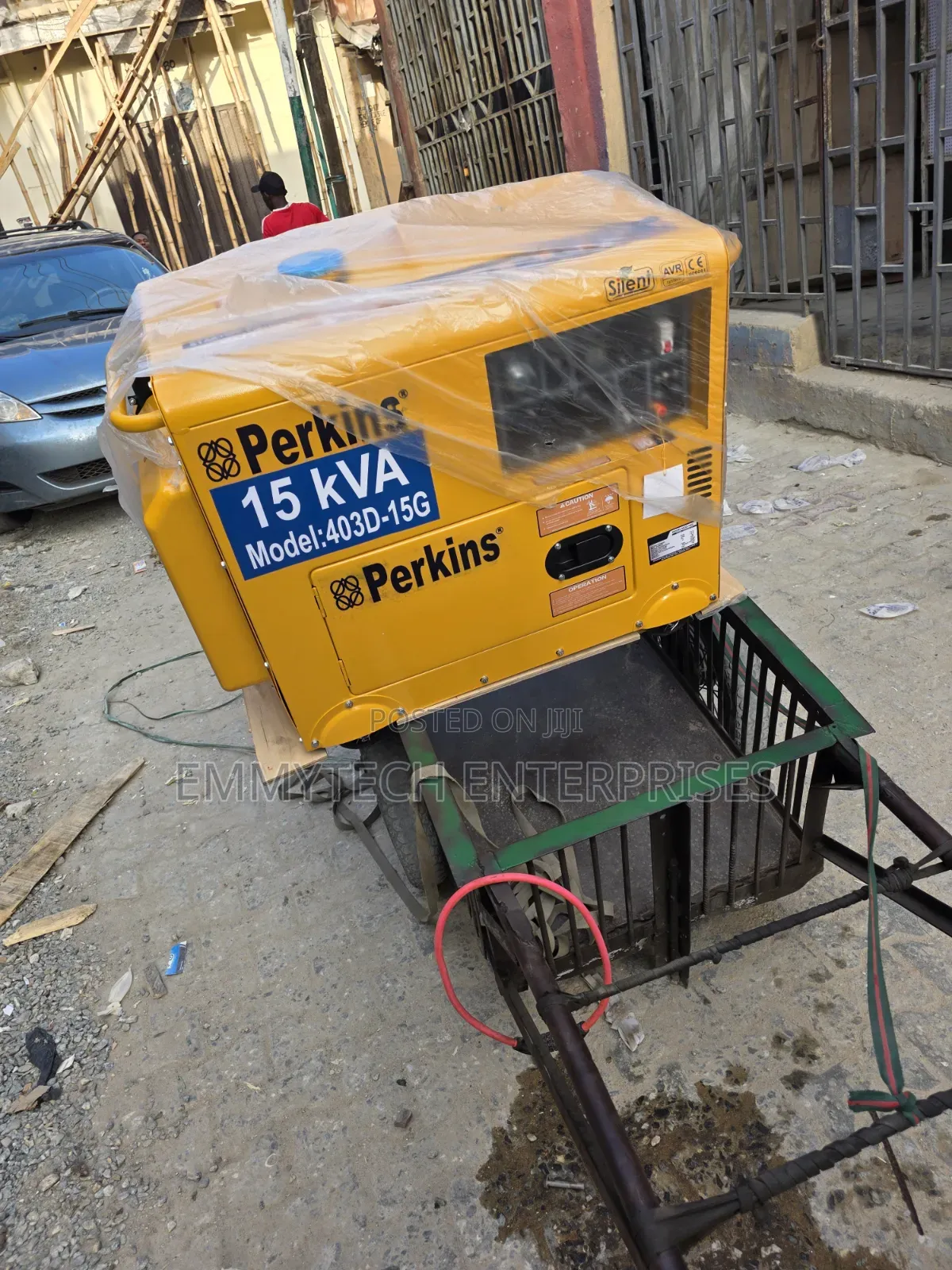 (12.5kva)Perkins Diesel Soundproof Generator 100%Copper Coil