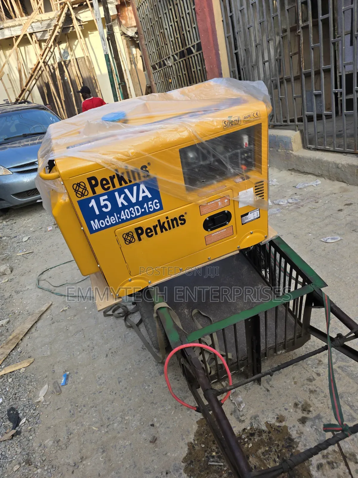 (12.5kva)Perkins Diesel Soundproof Generator 100%Copper Coil