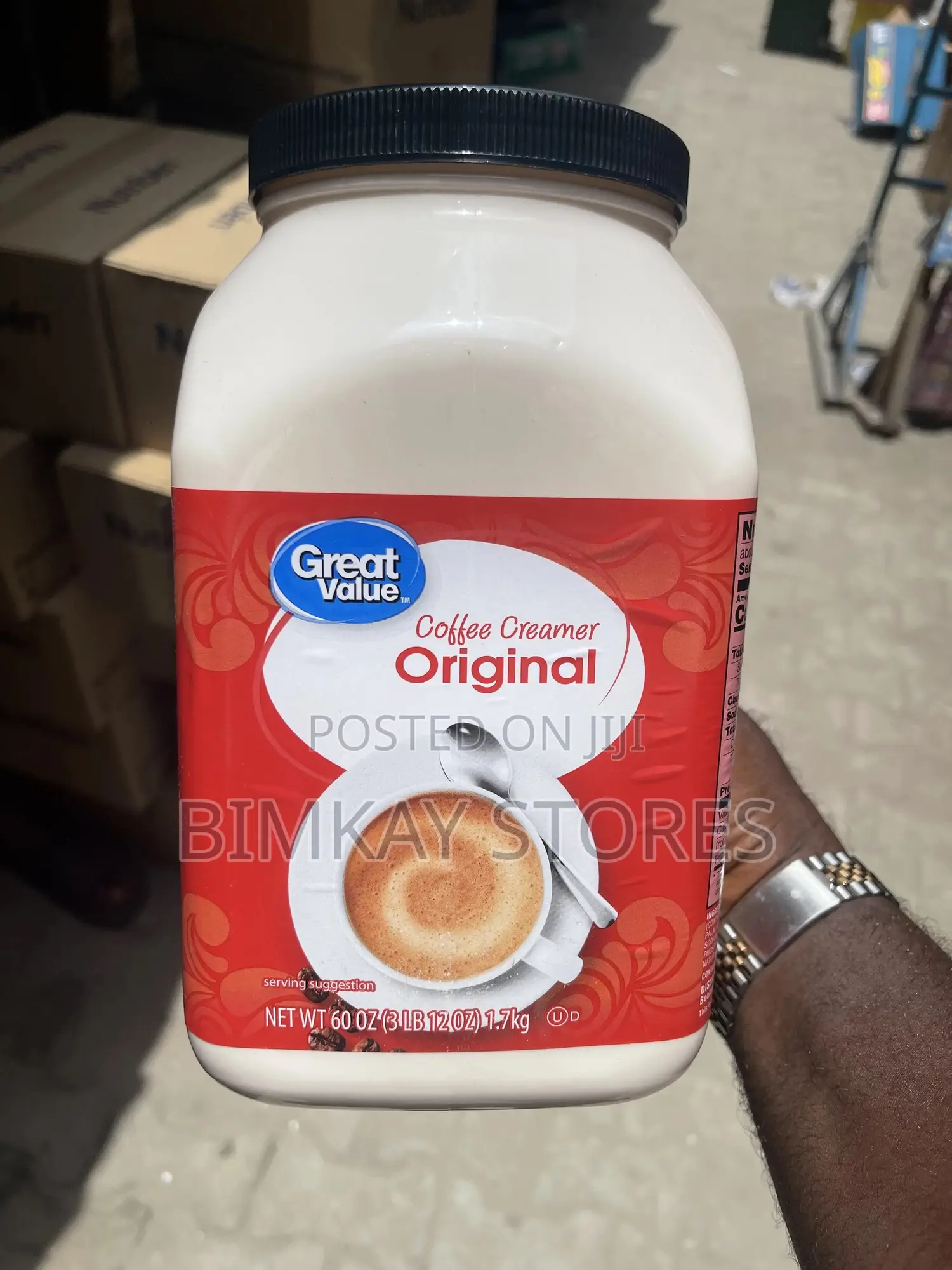 Great Value Coffee Creamer Original 1.7kg
