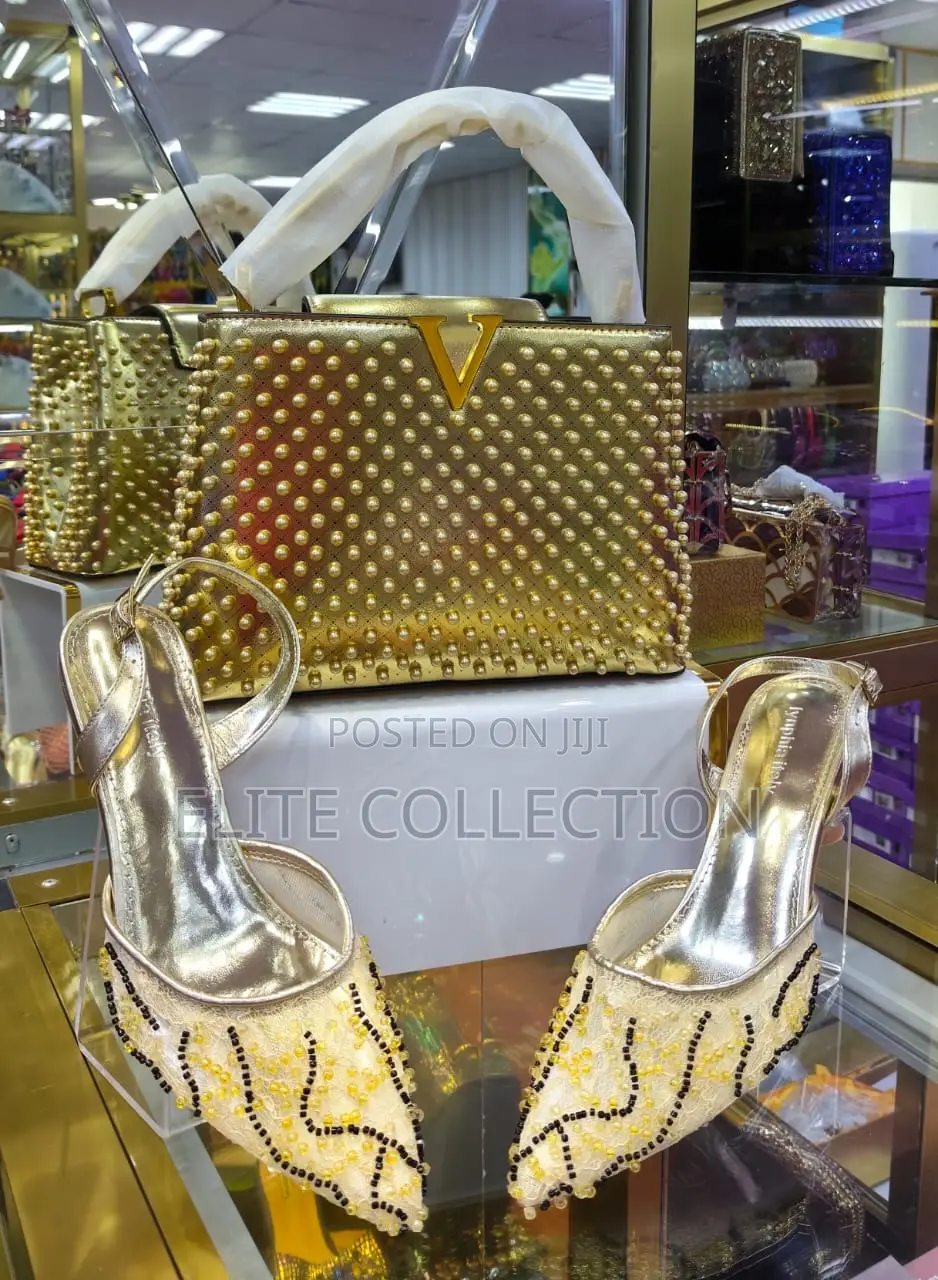 Beautiful Italian Leather Slippers and Bag Combo Colours as Displayed