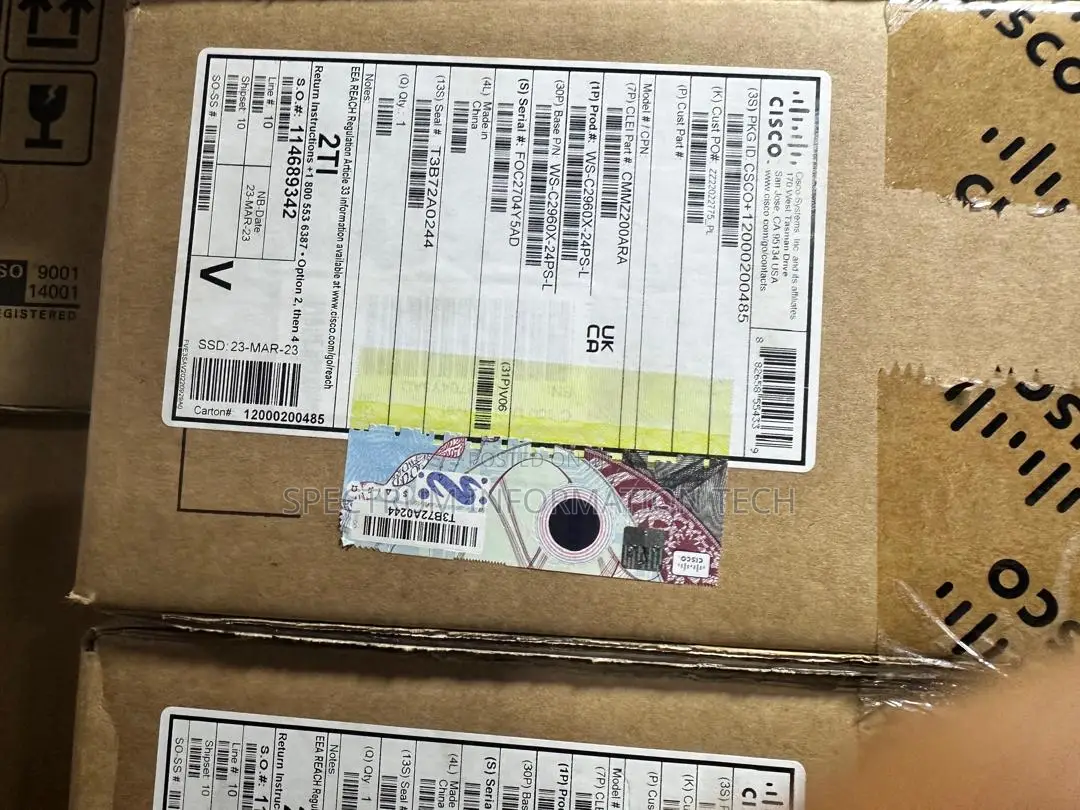 Cisco C2960x-24ps-L Gigabit and Poe Switch