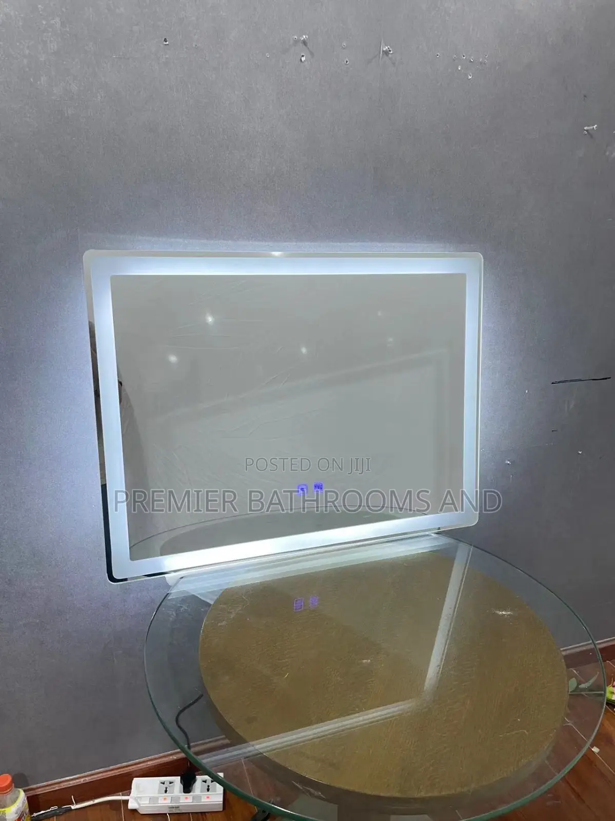 Rectangle Mirror With Lights