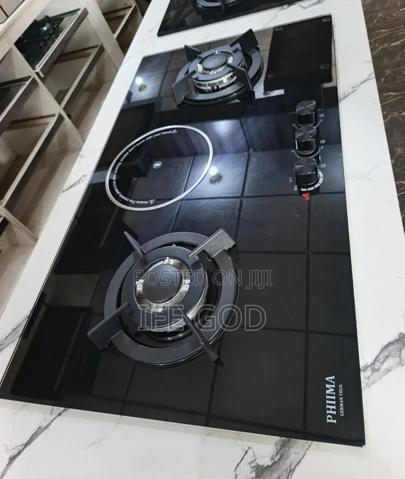 Original Phiima 90cm Inbuilt Cabinet 2+1 Gas Electric Cooker Hob