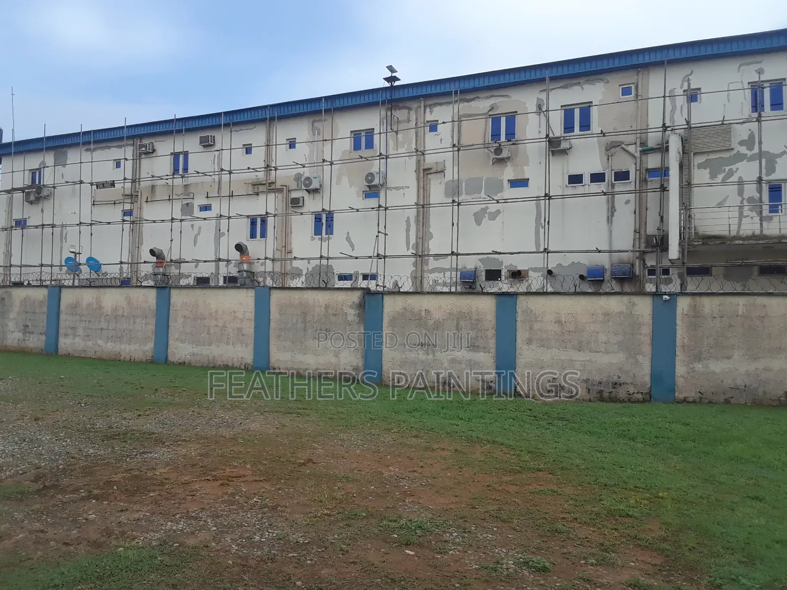 High Rise Exterior Building Painting