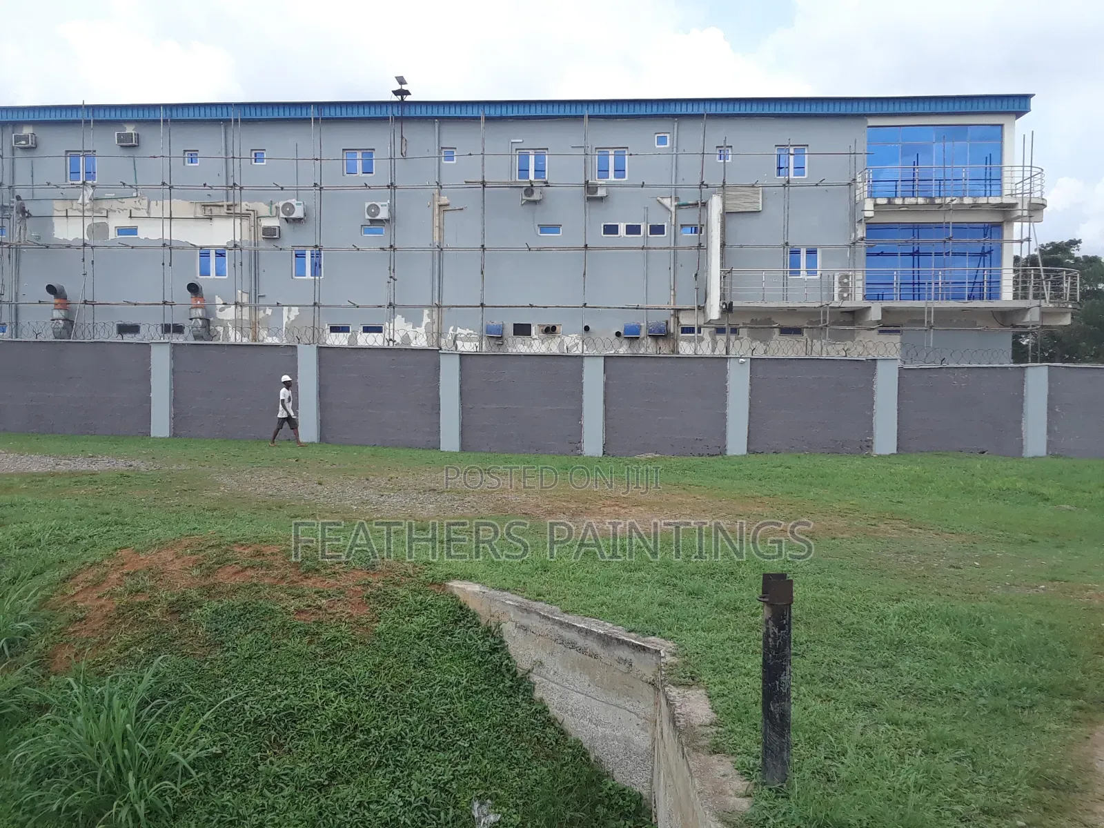 High Rise Exterior Building Painting