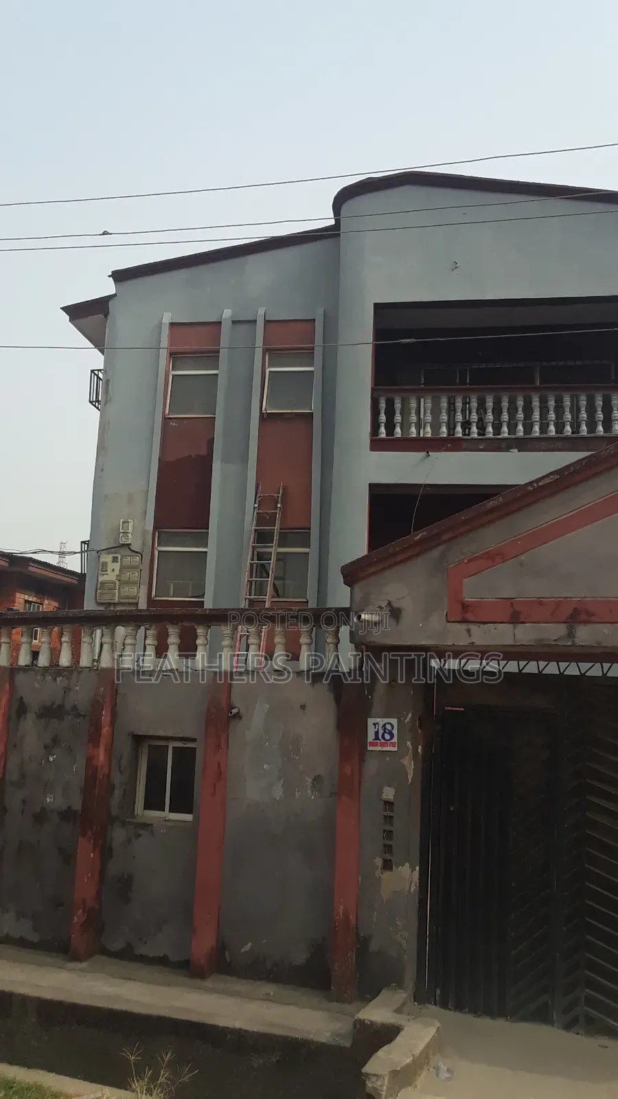 High Rise Exterior Building Painting