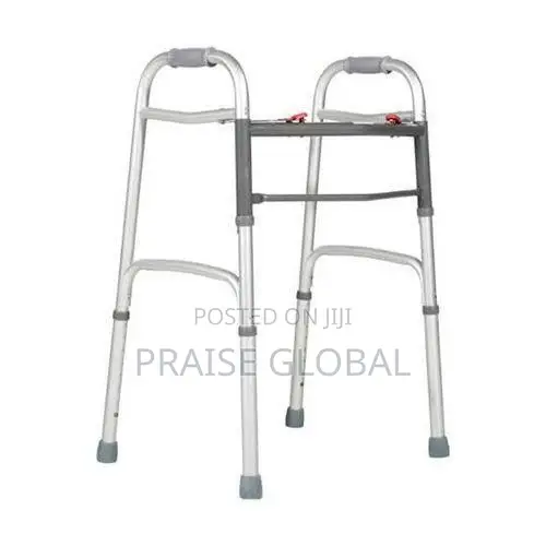 Adjustable and Foldable Walking Frame Without Wheels
