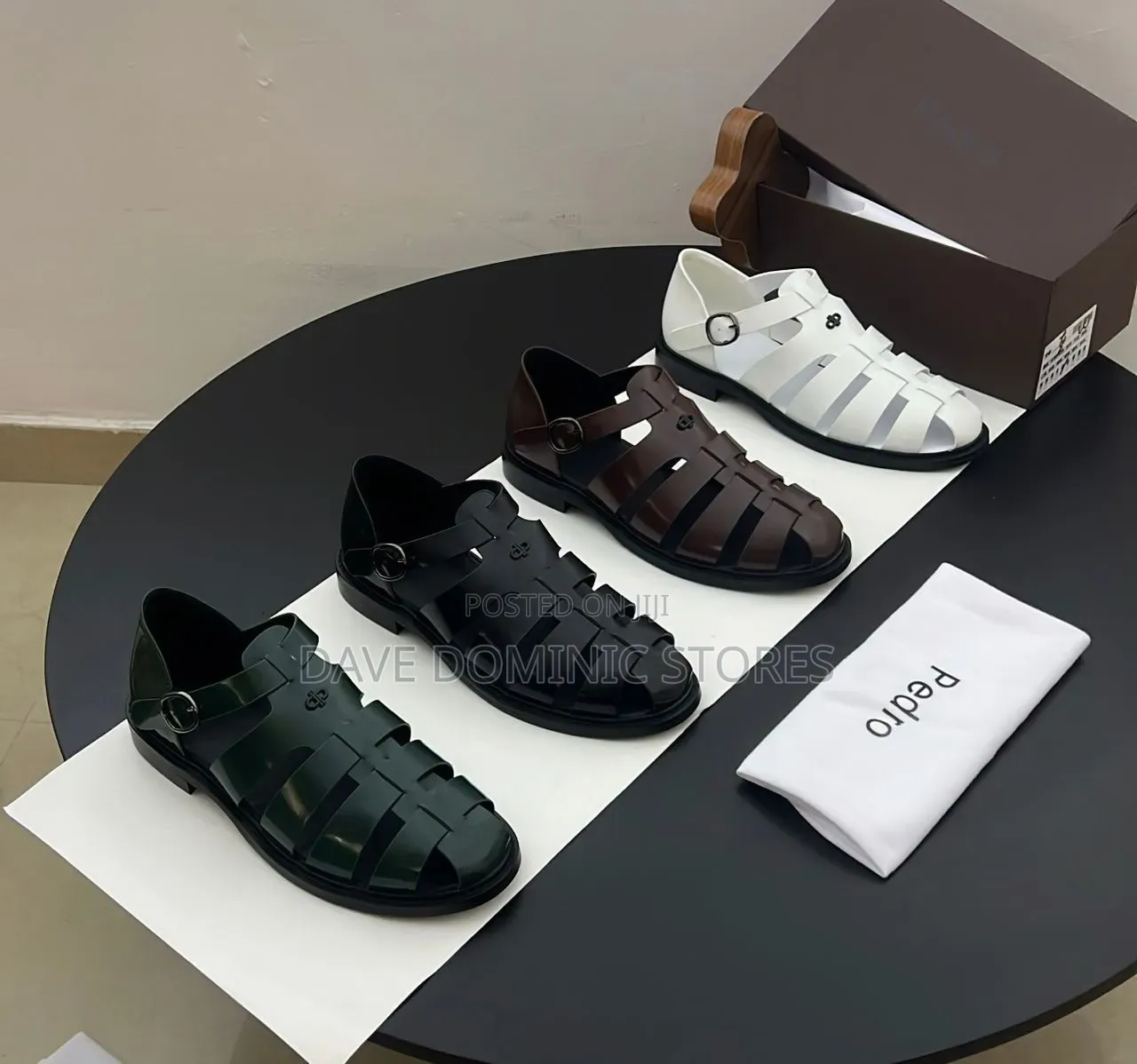 Pedro Sandals Now Available in 4 Colors