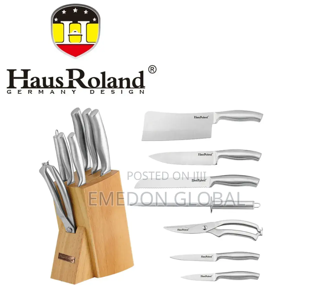 Haus Roland Germany Design Knife Set