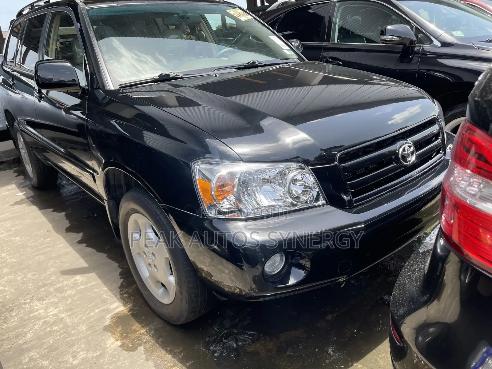 Toyota Highlander Limited V6 2005 Black