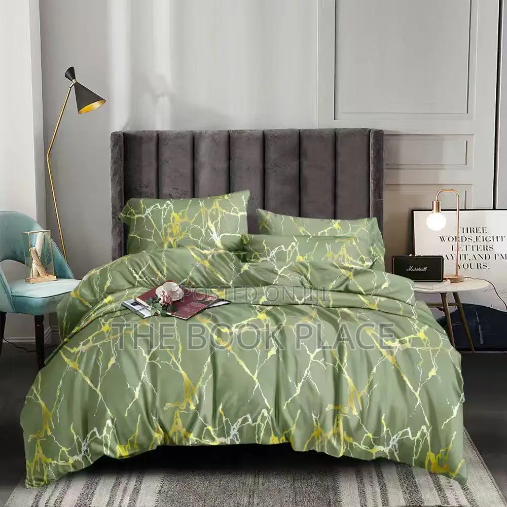 America Pure Quality Cotton Bedsheets With 4pillow Case