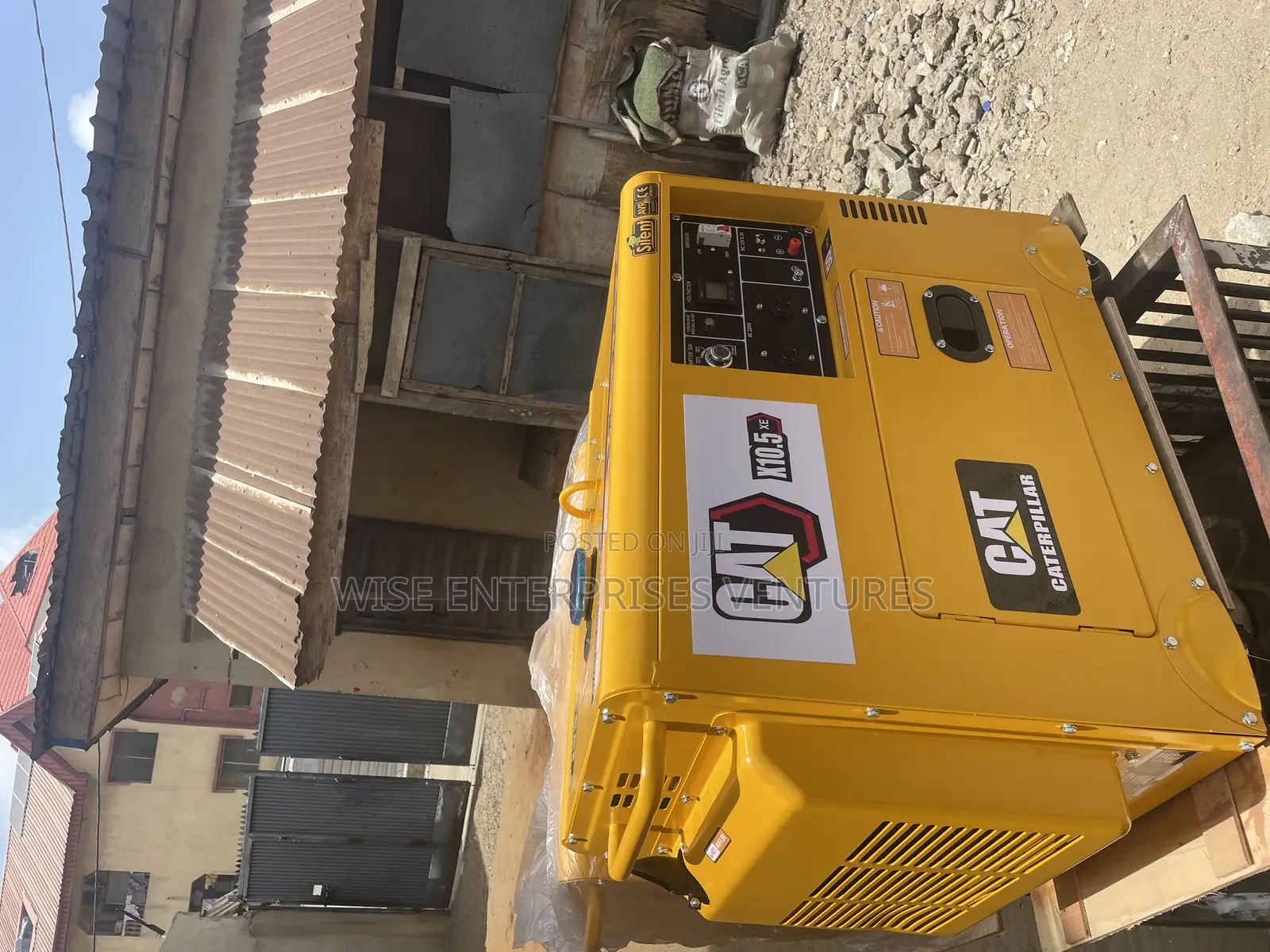 Cat X10.5 Xe Soundproof Diesel Generator 10kva