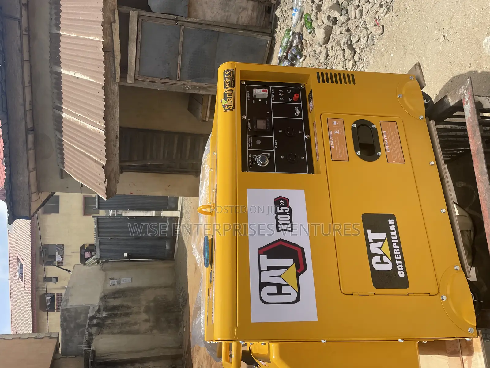Cat X10.5 Xe Soundproof Diesel Generator 10kva