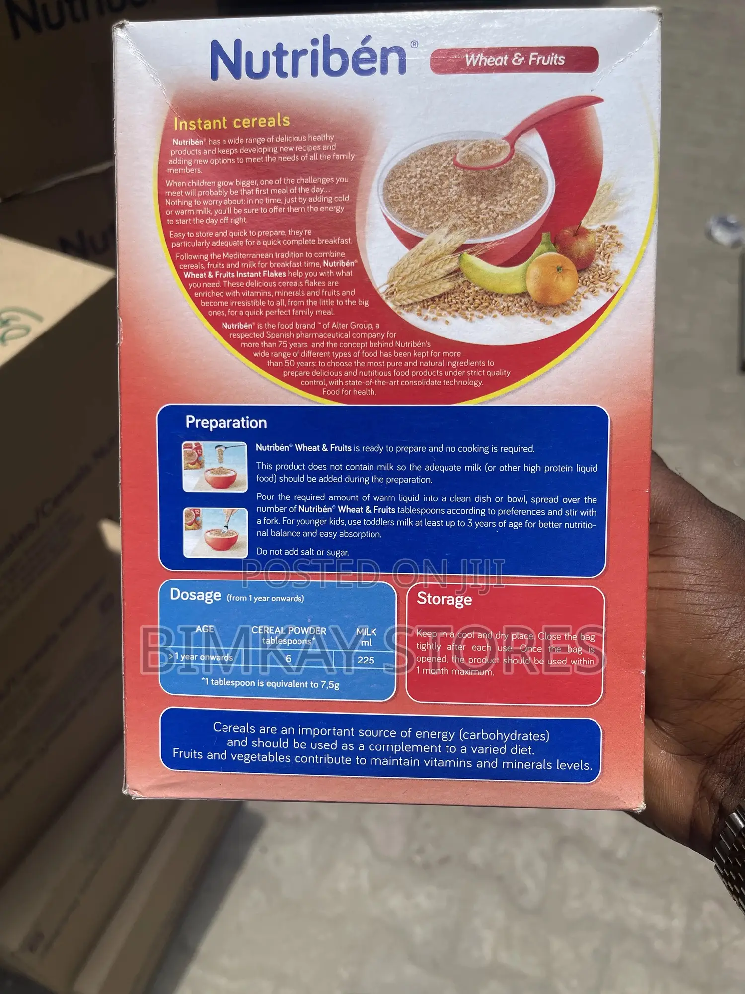 Nutriben Breakfast Cereals For Age 12 Months To 3yrs