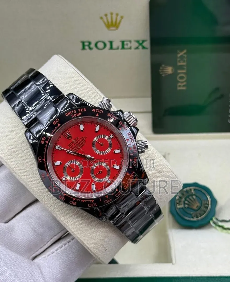 Original Rolex Cosmograph Daytona Red Dial Available in Store