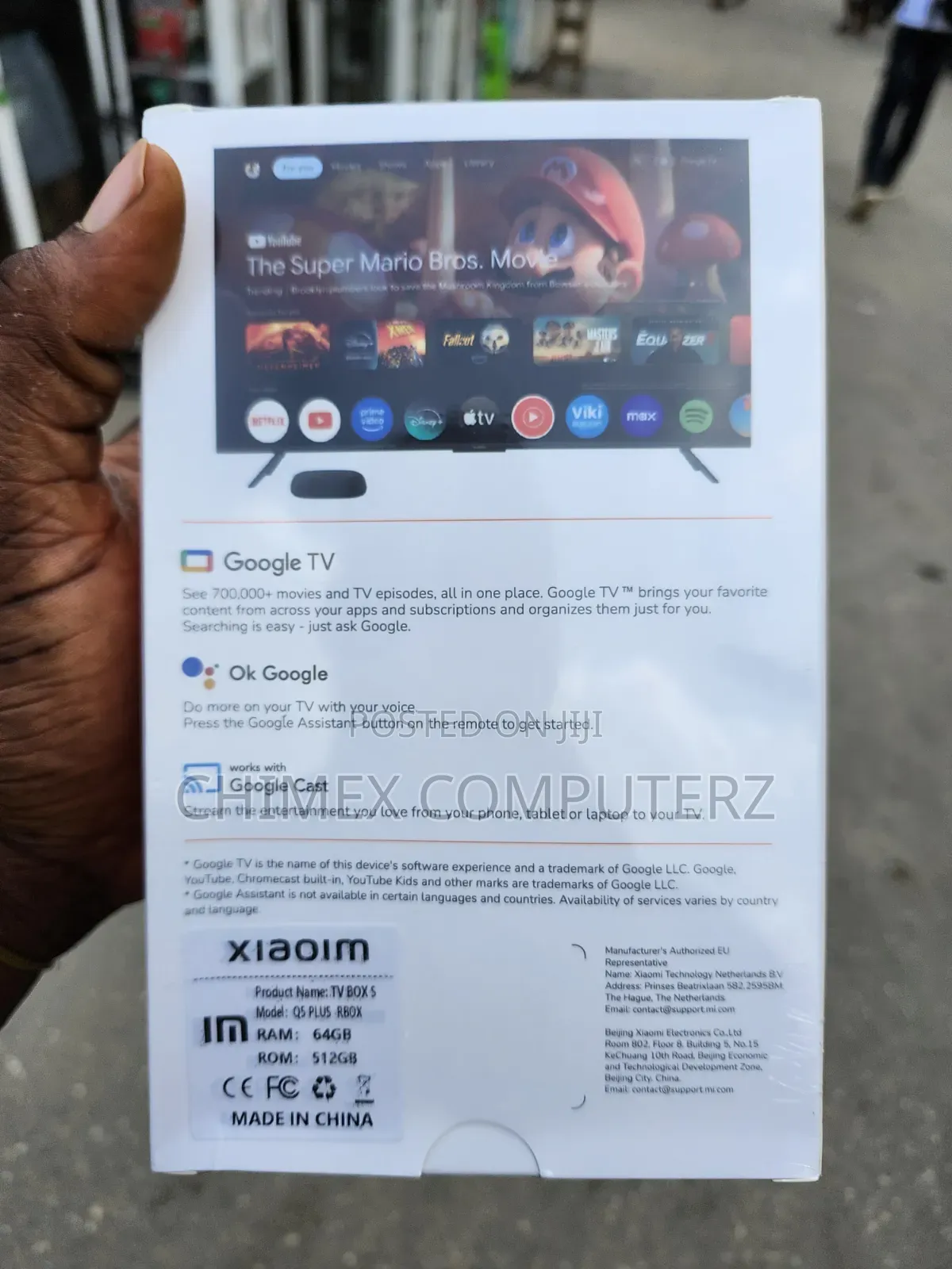 Xiaomi Mi Box S (3rd Gen) 64gb, 512gb