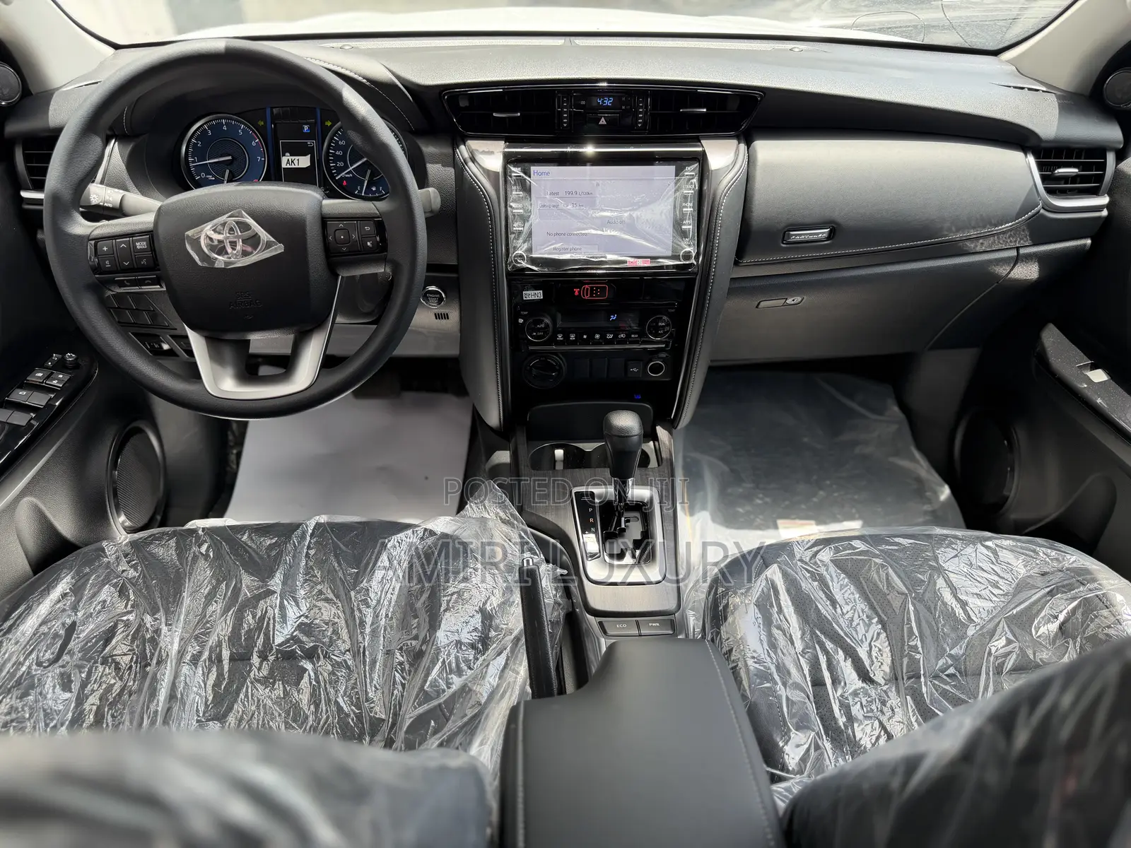 New Toyota Fortuner 2025 Black