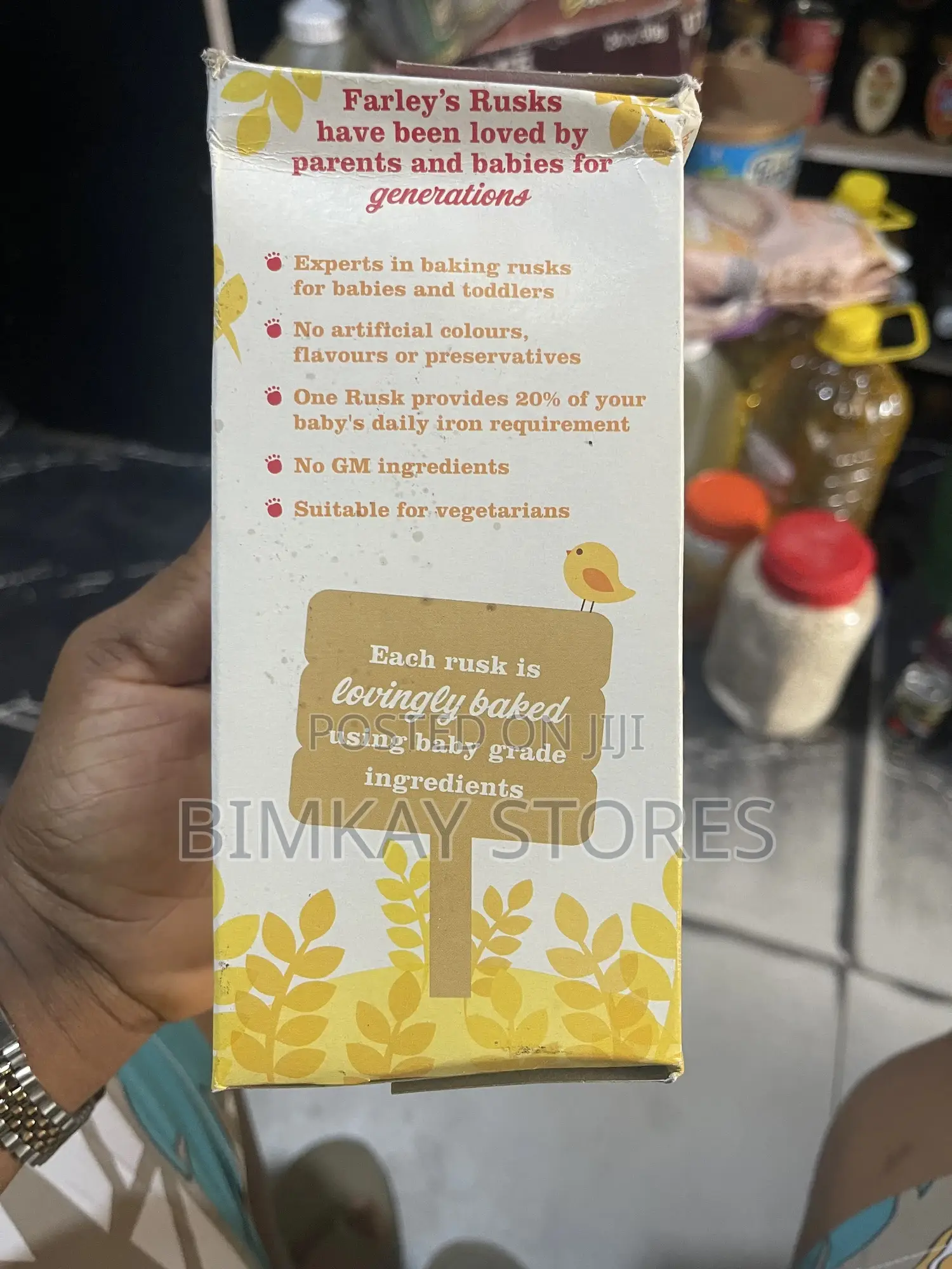 Farley’S Rusks Original Biscuit for 6 Months Above Babies