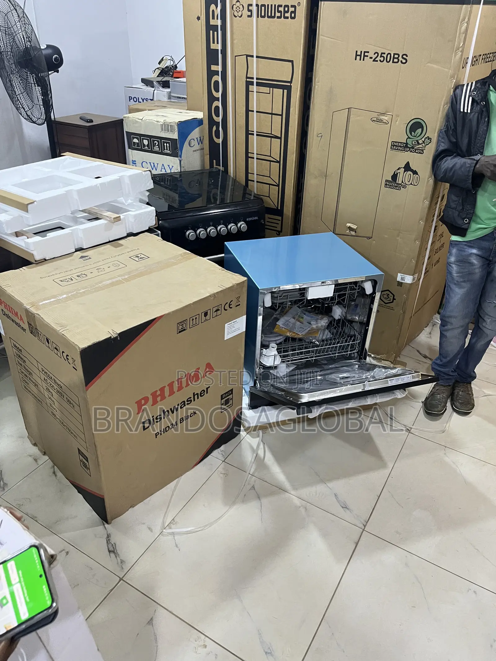 Phima Dishwasher Phd24 - Efficient Dish Washing Unit