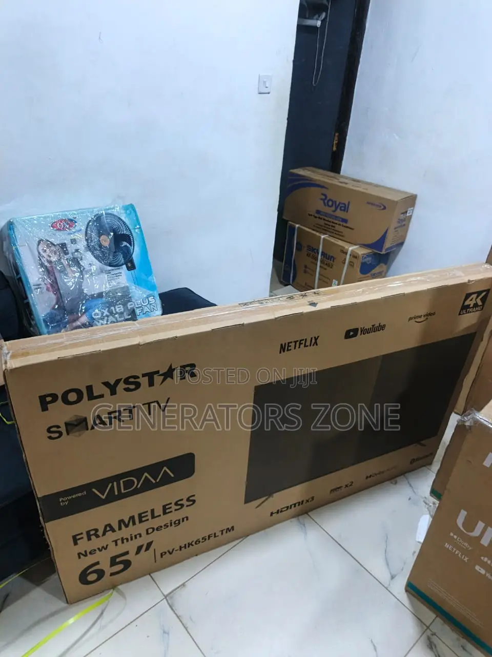 Polystar Smart Tv 65 Inch Pv-Hk65fltm Variant