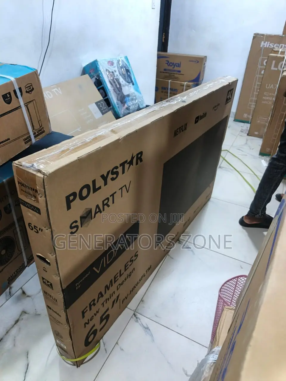 Polystar 65 Inch Vidaa Tv Pv-Hk65fltm Edition