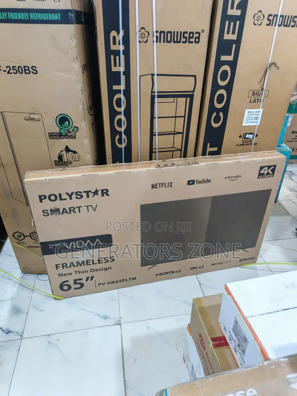 Pv-Hk65fltm Polystar 65 Inch Vidaa Television