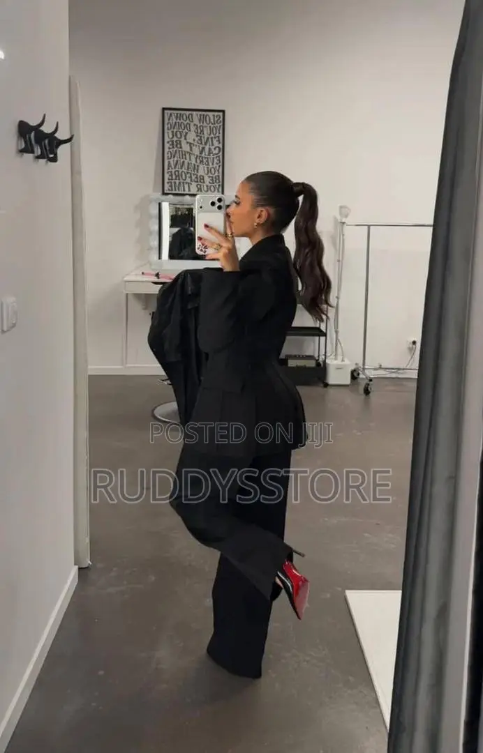Zara Zipper Length Tailored Suit Pants