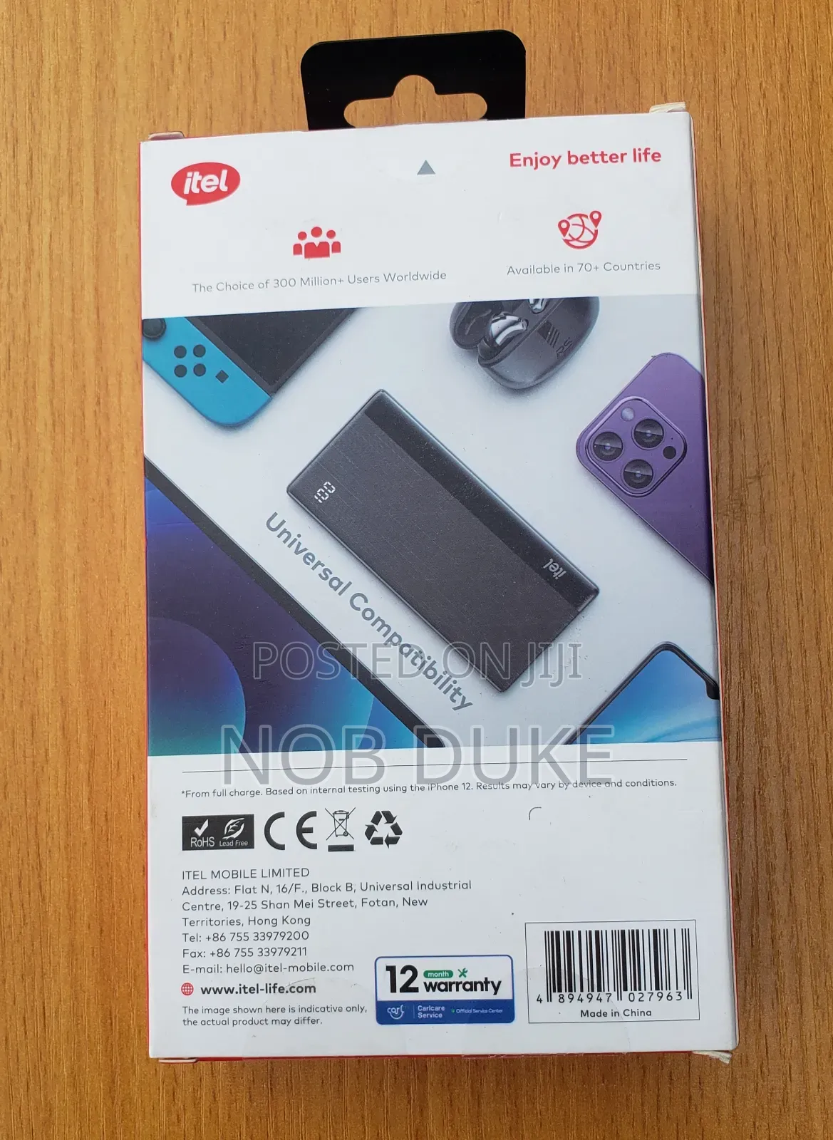 Itel Powerpulse A1160 20000mah Power-Bank