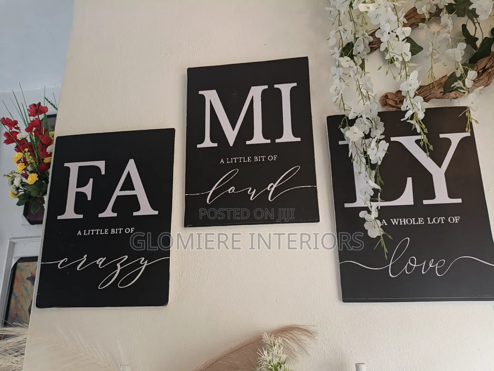Frameless 3in1 Family Wall Deco