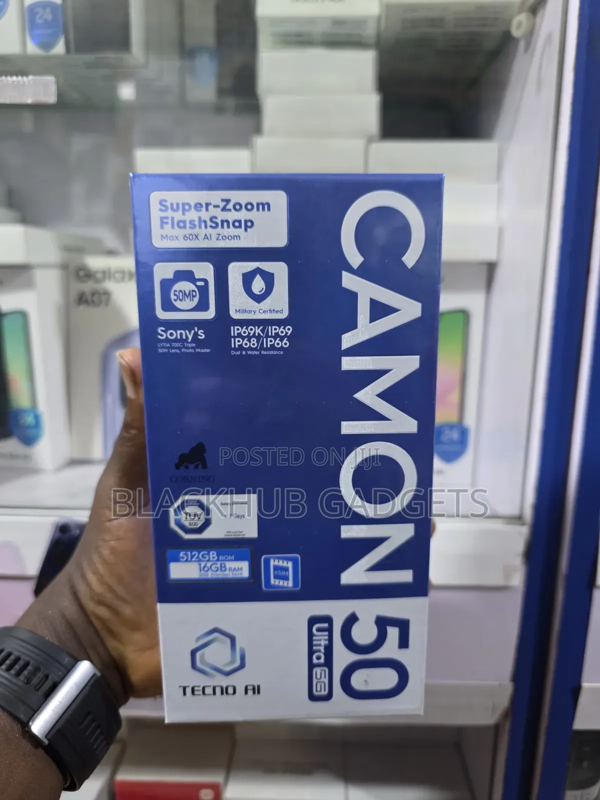 New Tecno Camon 50 Ultra 512 GB